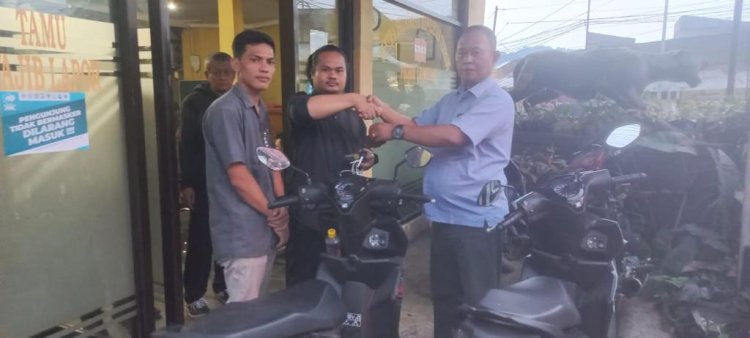 Pelaku Curanmor Yang Sempat Di Kepung Warga Berhasil di Amankan Polsek Leuwiliang Polres Bogor