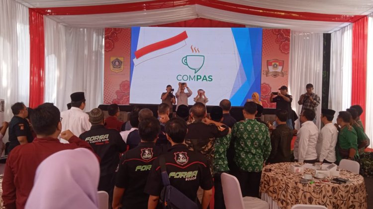 COMPAS Kesbangpol Kab Bogor, Baik Media Maupun Kelompok Masyarakat ( Ormas) Harus Aktif Pantau Pemilu 2024