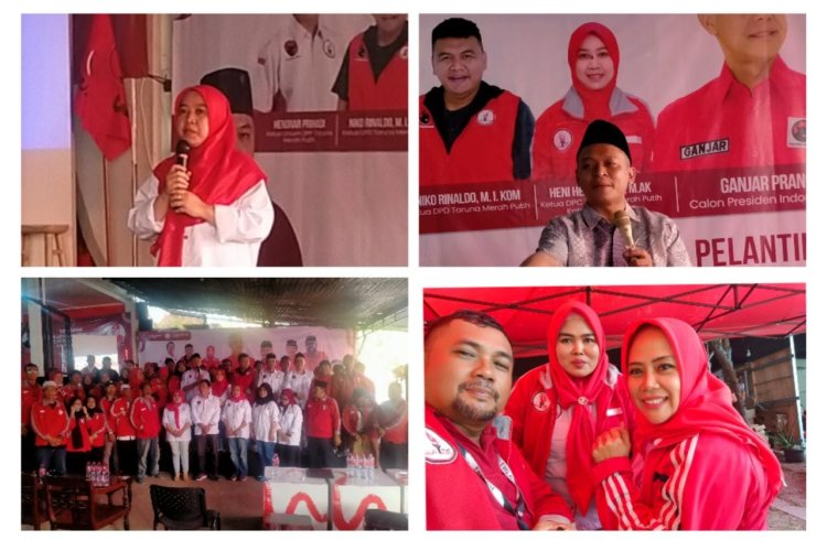 Ketua DPC PDIP Kabupaten Bogor Lantik Pengurus TMP DPC Kabupaten Bogor