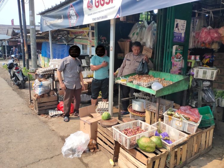 Polisi RW Polres Bogor Laksanakan Problem Solving Terkait Aksi Pencurian Satu Plastik Telur