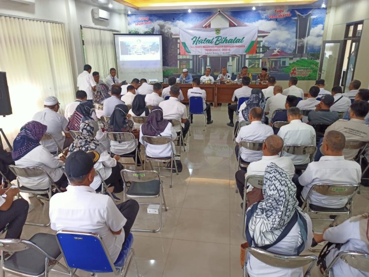 Rapat Persiapan Kunjungan Kerja PIt,Bupati Bogor (Boling), Halal Bihalal Keluarga Besar Kecamatan Babakan Madang dan Pisah Sambut Kapolsek Babakan Madang