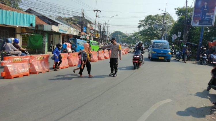 Jaga Situasi Kamtibmas, Polsek Sukaraja Polres Bogor Gelar PAM Operasi Ketupat Lodaya 2023