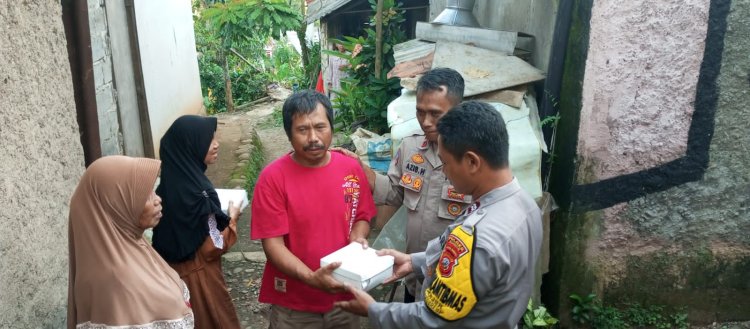 Bhabinkamtibmas Polsek Citereup Polres Bogor Gelar Safari Ramadhan