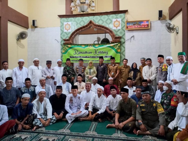 Polsek Sukaraja Polres Bogor Bersama Forkopimcam Kecamatan Sukaraja Gelar Ramadhan Keliling