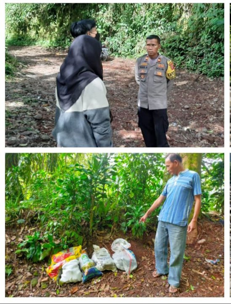 Polsek Tamansari Polres Bogor Tertibkan Penambangan Pasir Secara Ilegal