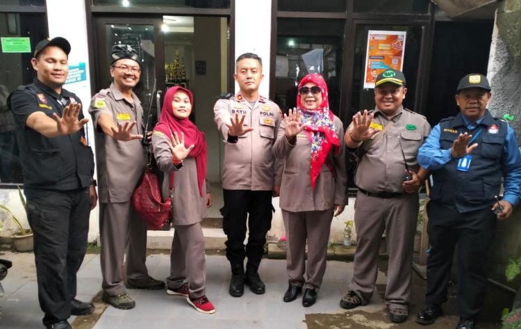 Polsek Gunung Putri Polres Bogor Dan Koramil Amankan Pilkades