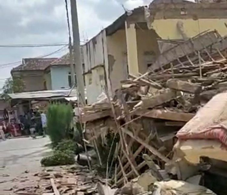 Akibat gempa di Cianjur Sebanyak 46 orang dinyatakan meninggal dunia dan 469 rumah roboh