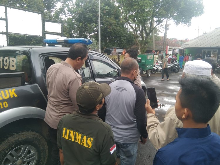 Polsek Cijeruk Polres Bogor Amakan Seorang Pelaku Curanmor