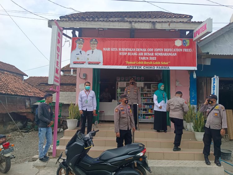 Polres Demak Bersama Dinkes Imbau Seluruh Apotek Setop Penjualan Obat Sirup sesuai SK dari Kemenkes