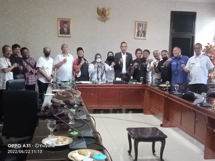 Perkumpulan Aliansi Insan Pers Bogor Raya (AIPBR ) Hadiri undangan Dinas DLH kabupaten Bogor.