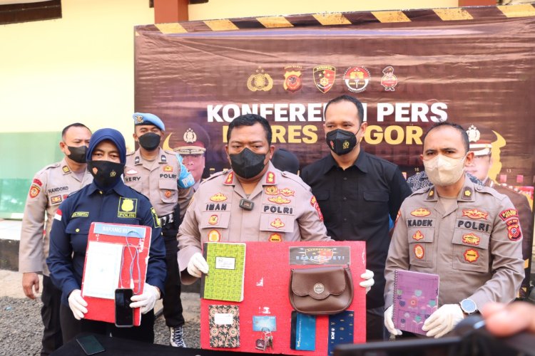 *Polres Bogor Gelar Deklarasi Pembubaran Genk Motor di Kabupaten Bogor*