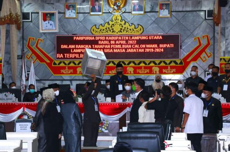 Ardian Saputra Ditetapkan Sebagai Wakil Bupati Lampung Utara Untuk Sisa Masa Jabatan Tahun 2019-2024