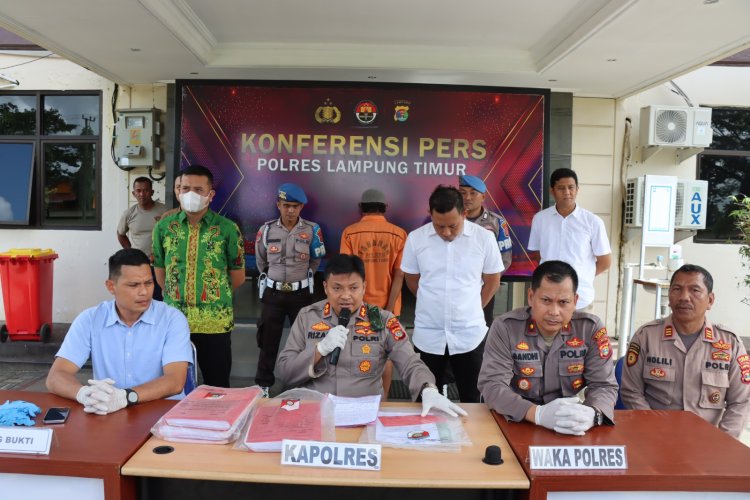 Akhir Pelarian Mantan Kades, Polres Lampung Timur Jemput ke Kalimantan