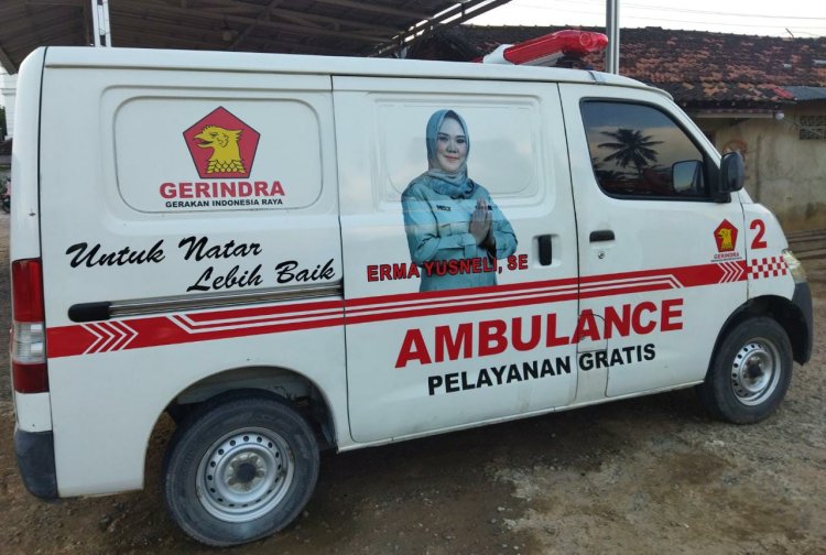 Wujud Kepedulian Bunda Erma Yusneli, Sediakan Mobil Ambulans  Secara Gratis