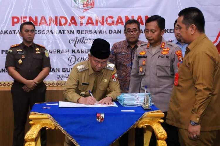 Pemkab Lampung Utara Sepakati Kerjasama Pelayanan Publik MPP
