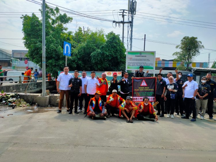 Amphibi Bersama Karangtaruna se-Wilayah kecamatan bekasi timur , Gelar Aksi Peringatan Hari Air Sedunia Ke-31