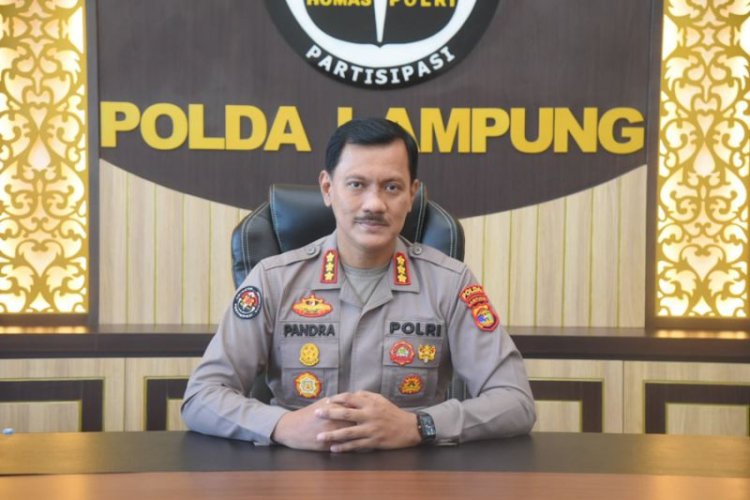 Polda Lampung memberikan perkembangan penanganan Pelaku Kasus Curas Bersenpi di Bank Arta Kedaton