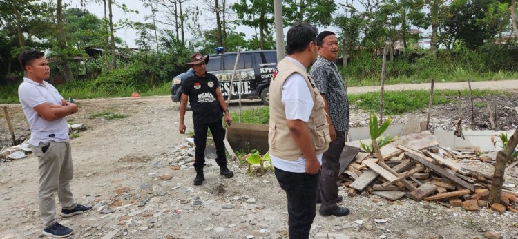 AMPHIBI BERSAMA DINAS LH KAB.DELI SERDANG DAN KECAMATAN PST SIDAK TEMPAT PEMBUANGAN SAMPAH LIAR (TPSL)