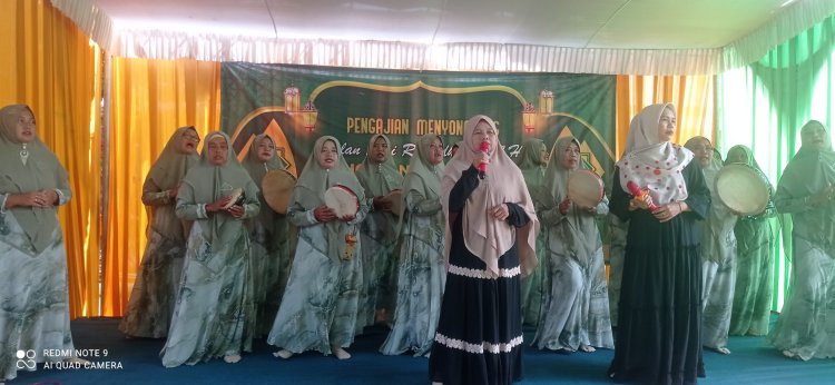 Lurah Trimurjo Hadiri Pengajian Jelang Bulan Suci Ramadhan Musholla Nurul Iman Trimurjo