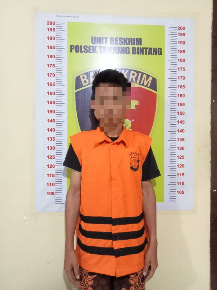 Maling Motor di Tanjung Bintang, Remaja Asal Lamtim di Bekuk Polisi