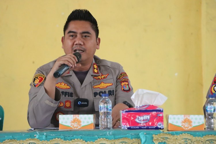 Warga Seputih Agung Apresiasi Program Jum’at Curhat Polres Lampung Tengah