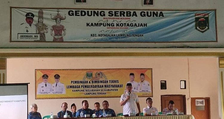 Andi Satria: Ketua DPD LPM Kabupaten Lampung Tengah Gelar Pembinaan Dan Bimtek