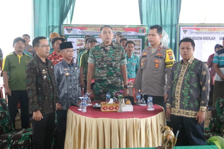 Dandim Tutup Karya Bhakti TNI Kodim 0429/Lamtim TA 2022