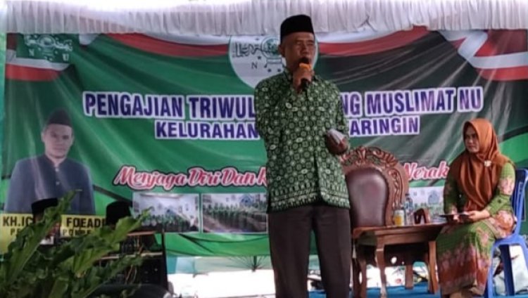 4 Pesan Ansori Saat Pengajian Triwulan Muslimat NU Di Simbarwaringin, Pesan Yang Ke 3 Tentang Pileg 2024