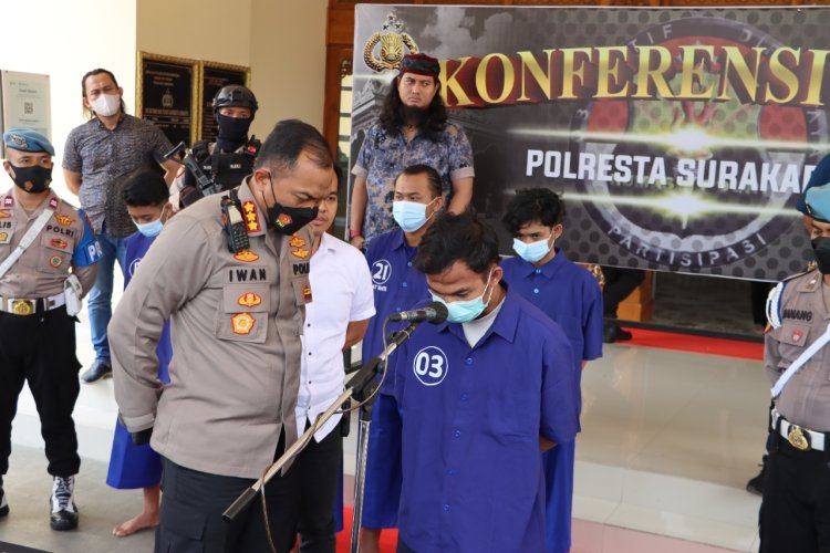 Polresta Surakarta Amankan Pelaku Cabul Sesama Jenis