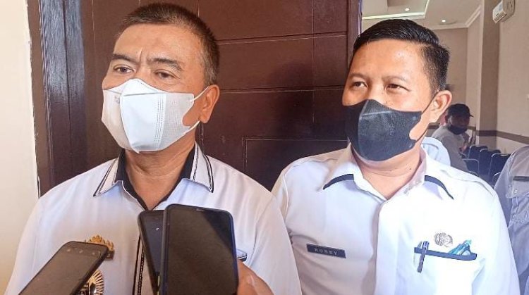 Mundurnya I Gede Made Suwanda digantikan oleh Robby K Saputra Sebagai pelaksana tugas Plt Kadis PUTR Kota Metro