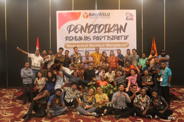 Sebanyak 42 Peserta Mengikuti Pendidikan Pengawas Partisipatif Bawaslu Provinsi Papua
