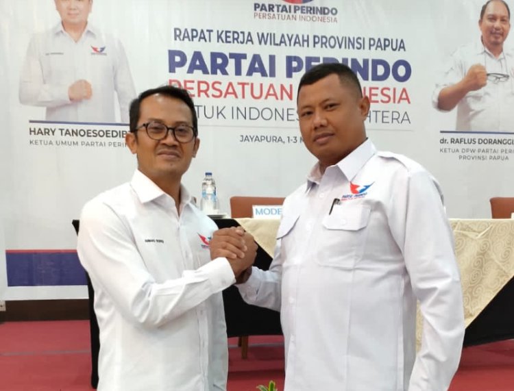 EKO SUSILO Resmi Nahkodai DPD Perindo Kabupaten Kepulauan Yapen, Periode 2022-2027