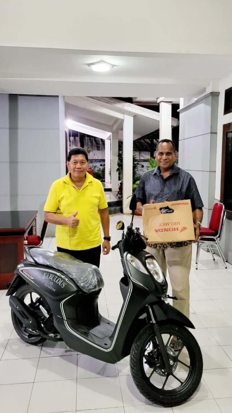Door prize Honda Ganio, Menanti Peserta Yang Beruntung, Ayo Ikut Jalan Santai..! 