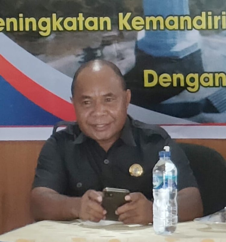 "Dana Kampung Jangan Lagi Dipakai untuk Membayar BLT" Tegas Ketua DPRD pada Musrenbang Distrik Yapen Selatan