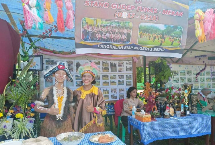 Jambore Cabang Kwarcab Kepulauan Yapen, Bupati Tonny Tesar Sampaikan "Adik-adik Datang dengan Sehat, Pulangpun Harus Sehat"
