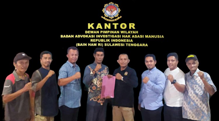 Lebarkan Sayap, DPW BAIN HAM RI Sultra Bentuk Kepengurusan Di Tiga Kabupaten