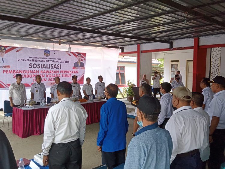 Buka Sosialisasi Di Mowewe, H. Sulwan Aboenawas Sebut Puluhan Miliar Dana Bergulir Eks PNPM-MP Masih Mengendap Dan Tidak Produktif