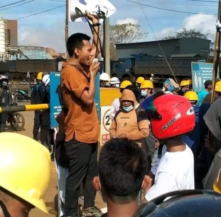 Ultimatum PT. VDNI Dan PT. OSS, Yopi : Kami Bakal Melakukan Mogok Kerja Masal Apabila Aspirasi Buruh Di Tolak