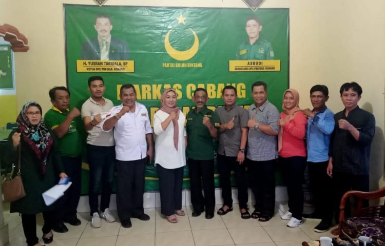 Erni Kadir, SE Ditetapkan Sebagai Ketua Partai Bulan Bintang Terpilih Di Konawe