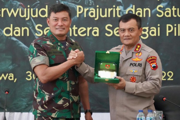 Kapolda Jateng : Sinergitas TNI - Polri Untuk Jateng Sudah Teruji