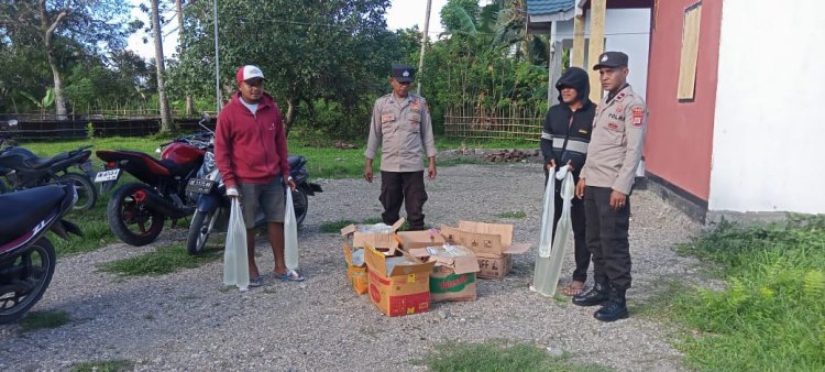 Giat patroli  Pelaksanaan Kegiatan KRYD (Kegiatan Rutin Yang Ditingkatkan)  Polsubsektor Laala,