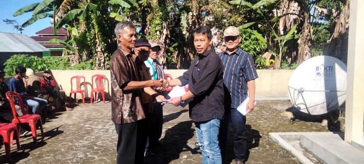 Sebanyak 79 Keluarga Penerima Manfaat (KPM) Desa/pekon serungkuk menerima Bantuan Langsung Tunai Dana Desa (BLT-DD)