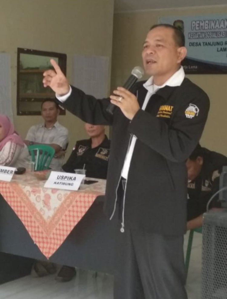 Ketua Granat Lampung Selatan Rusman Efendi.SH.MH, Mengapresiasi Penangkapan Oknum Polisi Terlibat Jaringan Peredaran Narkoba