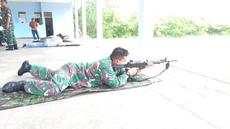 Jalin Sinergitas, Jajaran Forkopimda Morotai dan SKPD Latihan Menembak