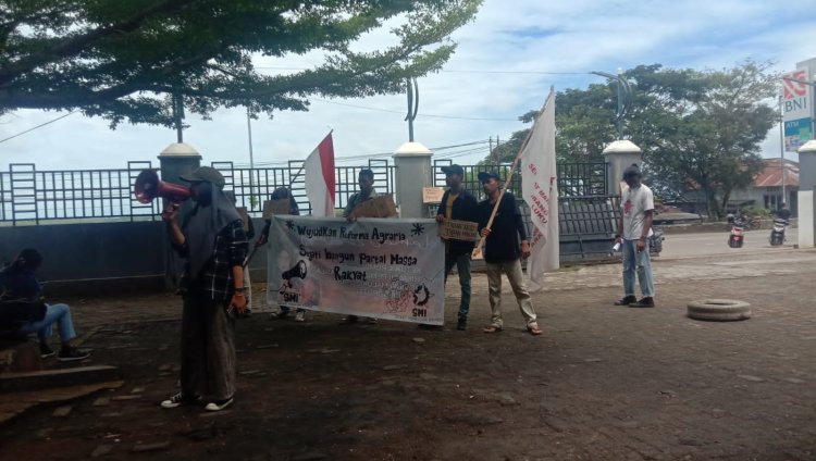 Peringatih HTN "SMI Morotai" Gelar Demonstrasi Ungkap Problematika Sosial