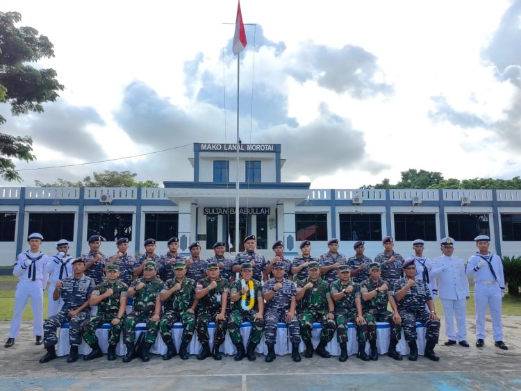 Kunjungan Kerja Pangkogabwilhan III di Lanal Morotai