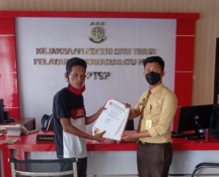 Ketua Lsm Lpi Tipikor Oku Timur Resmi Laporkan Dugaan Mark,up Penggunaan Dana Desa Di Desa Negeri Sakti Kecamatan Cempaka