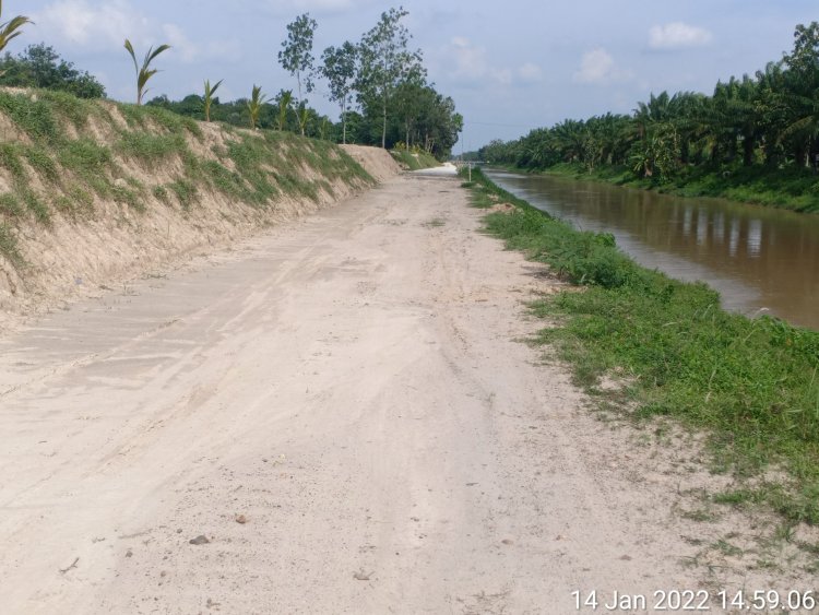 ARM OKU Timur sikapi Pembangunan Jalan Rabat Beton Desa Tanjung Sari Kecamatan Buaya Madang Timur Terkesan Mubazir Dibangun Tidak ada Penghuninya*