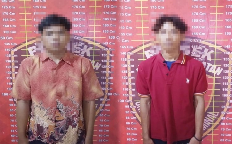 Curi Barang Milik Sekolah Negeri di Kampung Sendiri, Dua Remaja Ditangkap Polsek Rawa Jitu Selatan