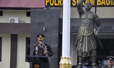 Peringati Hari Kesaktian Pancasila, Kapolres : Jadikan Semangat Aiptu Karel Sadsuitubun Untuk Tingkatkan Yanmas